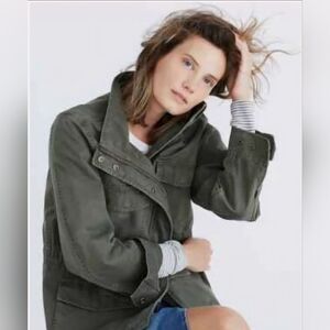 Madewell Olive Green Surplus Utility Jacket
